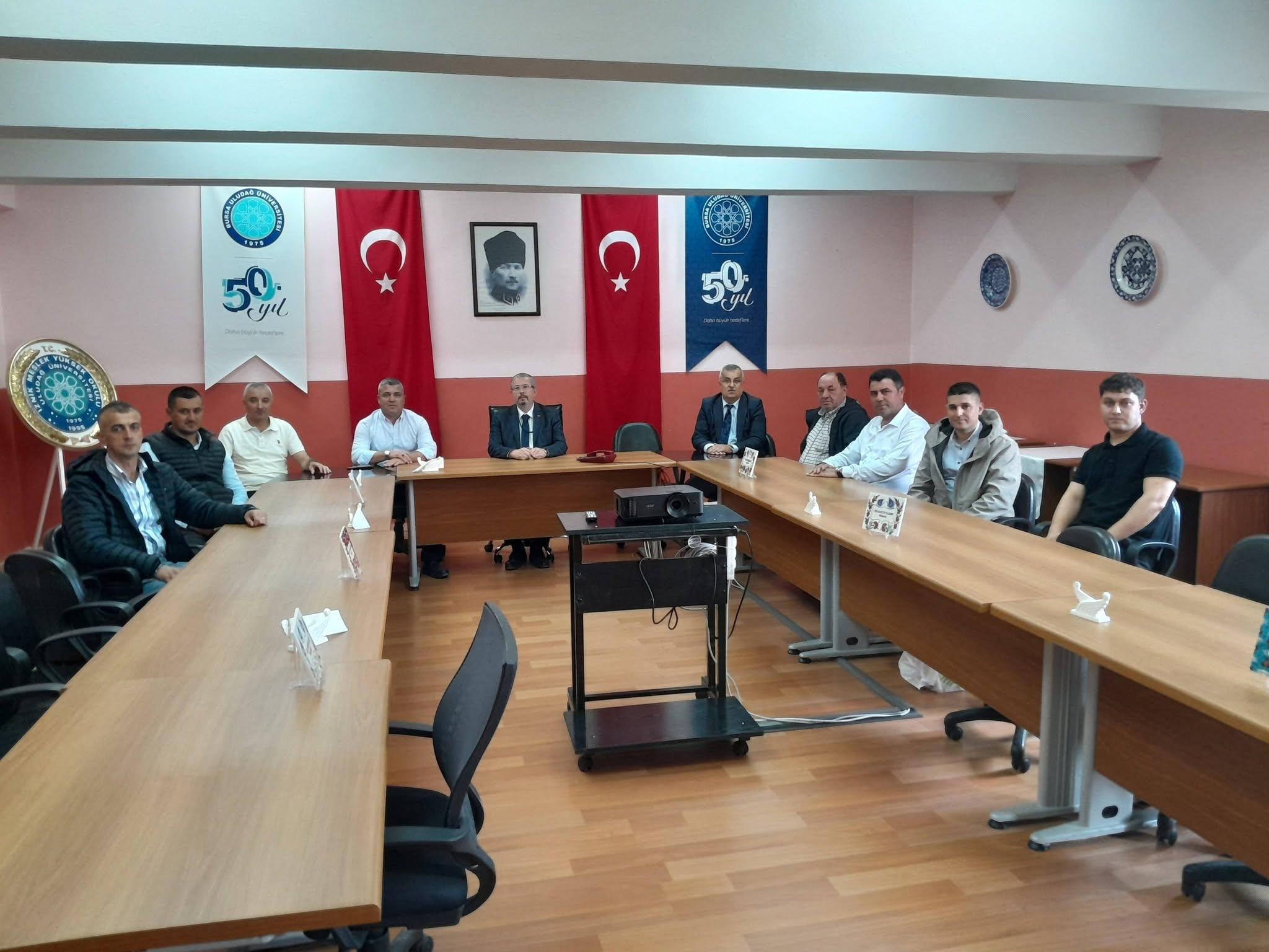 İznik Marmarabirlik Zeytin Kooperatifinden Yüksekokulumuza Ziyaret